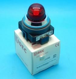 APN122DNR AC/DC24V　φ30LED表示灯(赤)　IDEC　ランクS中古品