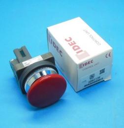 ABN310R　φ30押しボタンスイッチ(赤)　IDEC　未使用品