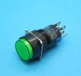 AL6M-A24G　緑・照光押ボタンスイッチ　IDEC　未使用品