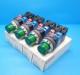 ALN21611DNG (4PCS)　緑・30Φ照光押ボタンスイッチ　IDEC　未使用品