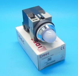 APS116DNW AC100/110V　φ25LED表示灯(乳白)　IDEC　ランクS中古品