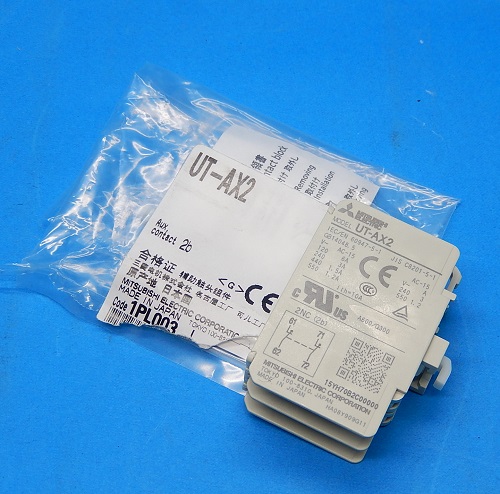 UT-AX2 2b 補助接点ユニット 三菱電機 ランクS中古品 / FA機器 UT-AX2 2b 補助接点ユニット 三菱電機 ランクS中古品 / FA機器