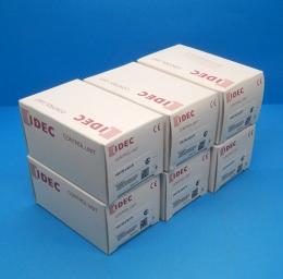 HW1B-V401R (6PCS)　赤・22φ非常停止用押しボタン　IDEC　未使用品