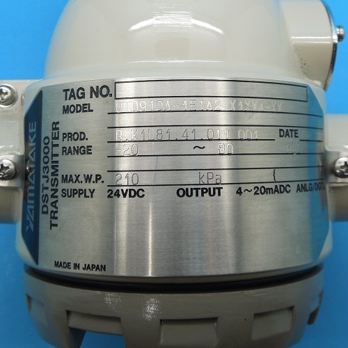 JTD910A-1F1A2-X1XX1-XX 差圧発信器 山武(azbil) ランクS中古品 JTD910A-1F1A2-X1XX1-XX 差圧発信器 山武(azbil) ランクS中古品