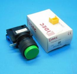 HW1B-M210G　φ22押しボタンスイッチ(緑)　IDEC　未使用品