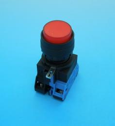 HW1L-M210Q2R-MAU　照光式押しボタン　赤　22φ　IDEC　ランク未使用品