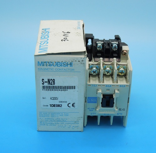 S-N28 200/220 三菱電機 電磁接触器 ランク未使用品 / FA機器 S-N28 200/220 三菱電機 電磁接触器 ランク未使用品 / FA機器