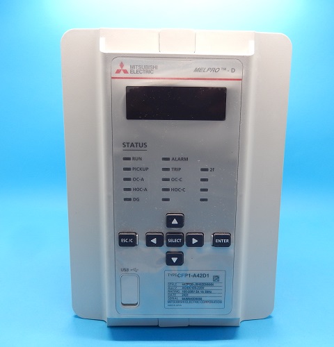 ○ 三菱電機 MELPRO-D CPP1-A02D2 系統連系保護継電器 動作品 - 工具、DIY用品