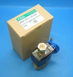 AG34-02-1-AC100V　直動式3ポート弁電磁弁　CKD　ランクA中古品