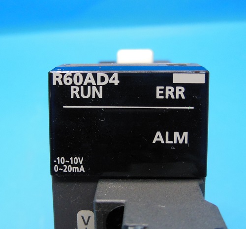 FA機器・制御機器の買取、販売はワイデンへ / R60AD4 アナログ-ディジタル変換ユニット 三菱電機 ランクB中古品