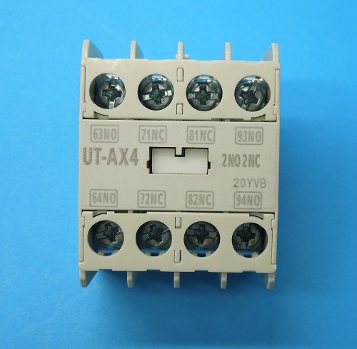 Ut Ax4 UT-AX4 2a2b 補助接点ユニット 三菱電機 ランクA中古品 / FA機器・制御機器の買取、販売はワイデンへ