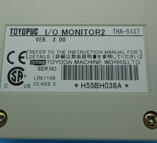 THA-5137 I/O モニタ 2 (PC3J/PC2J) JTEKT ランクS中古品 / FA THA-5137 I/O モニタ 2 (PC3J/PC2J) JTEKT ランクS中古品 / FA