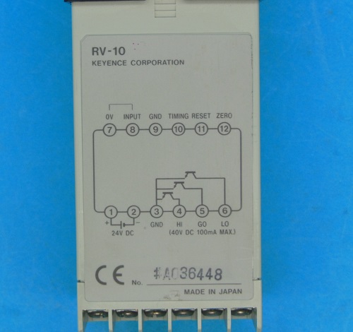 KEYENCE デジタルメーターリレー RV10 2個楽天市場】KEYENCE