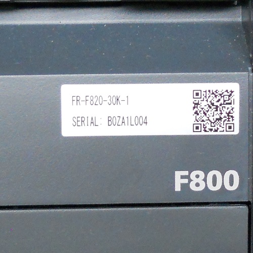 FA機器・制御機器の買取、販売はワイデンへ / FR-F820-30K-1 三相200Vインバーター30kW 三菱電機 ランクA中古品