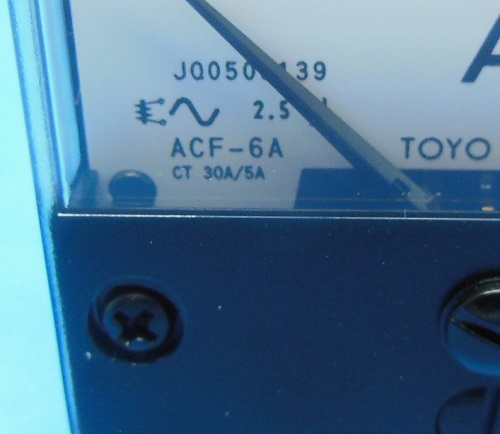 ACF-6A 30A/5A 交流電流計 東洋計器 未使用品 / FA機器・制御 ACF-6A 30A/5A 交流電流計 東洋計器 未使用品 / FA機器・制御