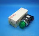 ALN22211DNG　照光押ボタンスイッチ 30φ 緑　IDEC　ランクA中古品