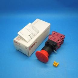 HW1B-V404R　押しボタンスイッチ 22φ 4b 赤　IDEC　ランクS中古品